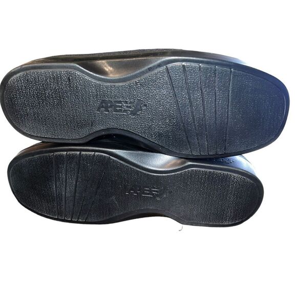 Apex Diabetic Shoes Mens 11 Wide Mary Jane Slip On Ambulator Black Hook Loop - Picture 4 of 6